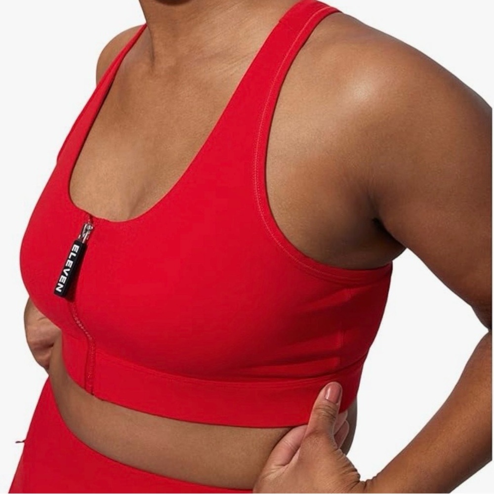 EleVen by Venus Williams Bold Red Sports Bra